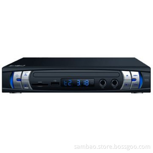 DVD Player with 2.1CH, USB, 3-in-1 Card Reader, 2-mic Jack, CD Ripping FunctionNew